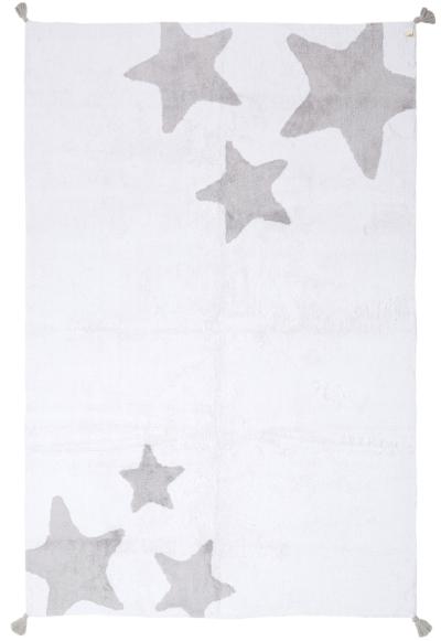 MOOD RUGS STAR ECRU SILVER